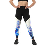 Groove Goddess Compression Leggings - Iris Overture