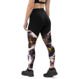 Groove Goddess Compression Leggings - Whitewater Koi