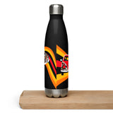 Stainless steel water bottle - Whitewater Koi - black