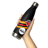 Stainless steel water bottle - Whitewater Koi - black