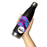 VW Stainless steel water bottle - Thermacool in Black