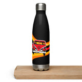 Stainless steel water bottle - Whitewater Koi - black