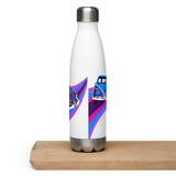 Stainless steel water bottle - Thermacool - white