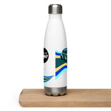 VW Stainless steel water bottle - Cellular Blues