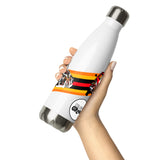 VW Stainless steel water bottle - Whitewater Koi in white