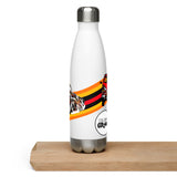 VW Stainless steel water bottle - Whitewater Koi in white