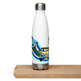 VW Stainless steel water bottle - Cellular Blues