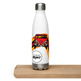 VW Stainless steel water bottle - Whitewater Koi in white