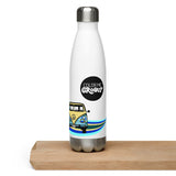 VW Stainless steel water bottle - Cellular Blues