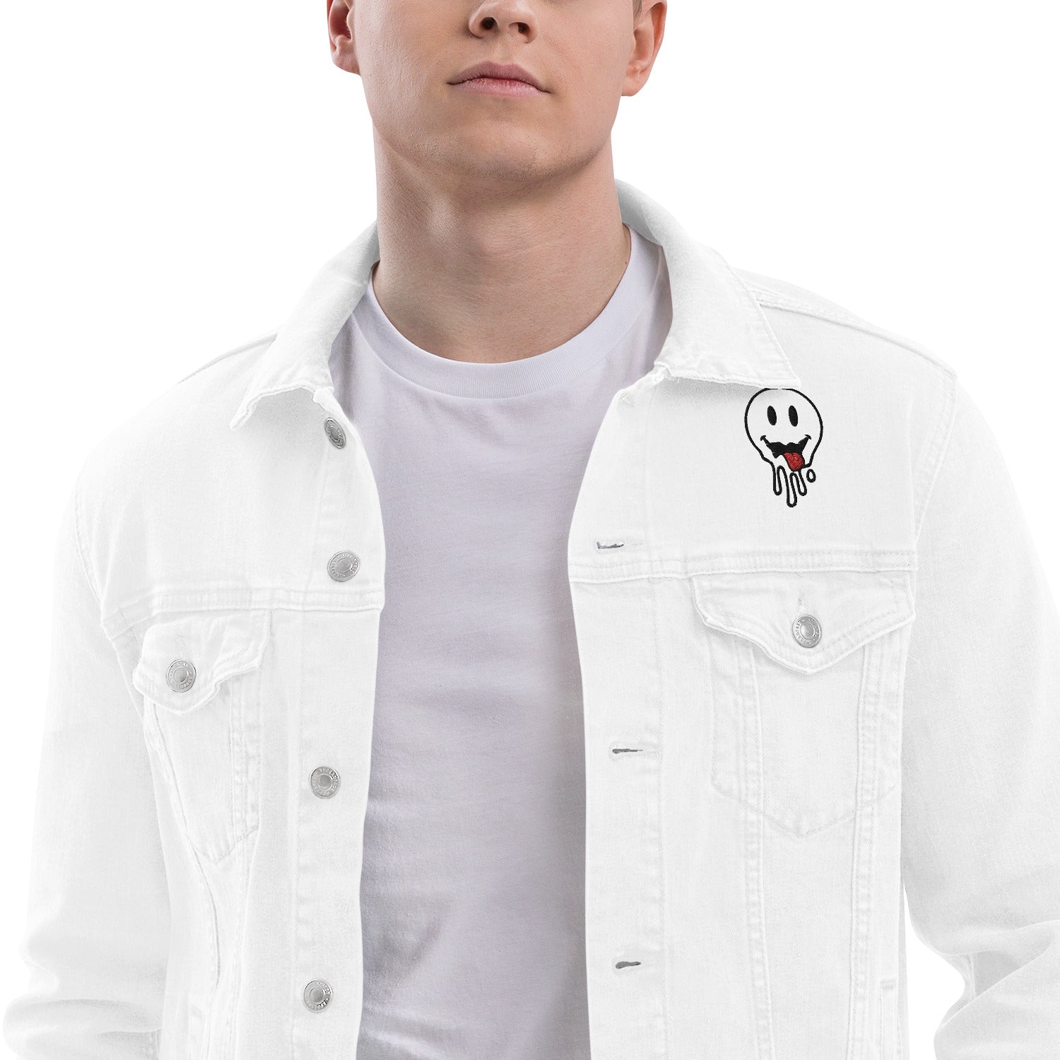 CMG Denim Jacket - White