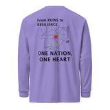 Fundraiser Long Sleeved Tee - One Nation, One Heart