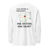 Fundraiser Long Sleeved Tee - One Nation, One Heart