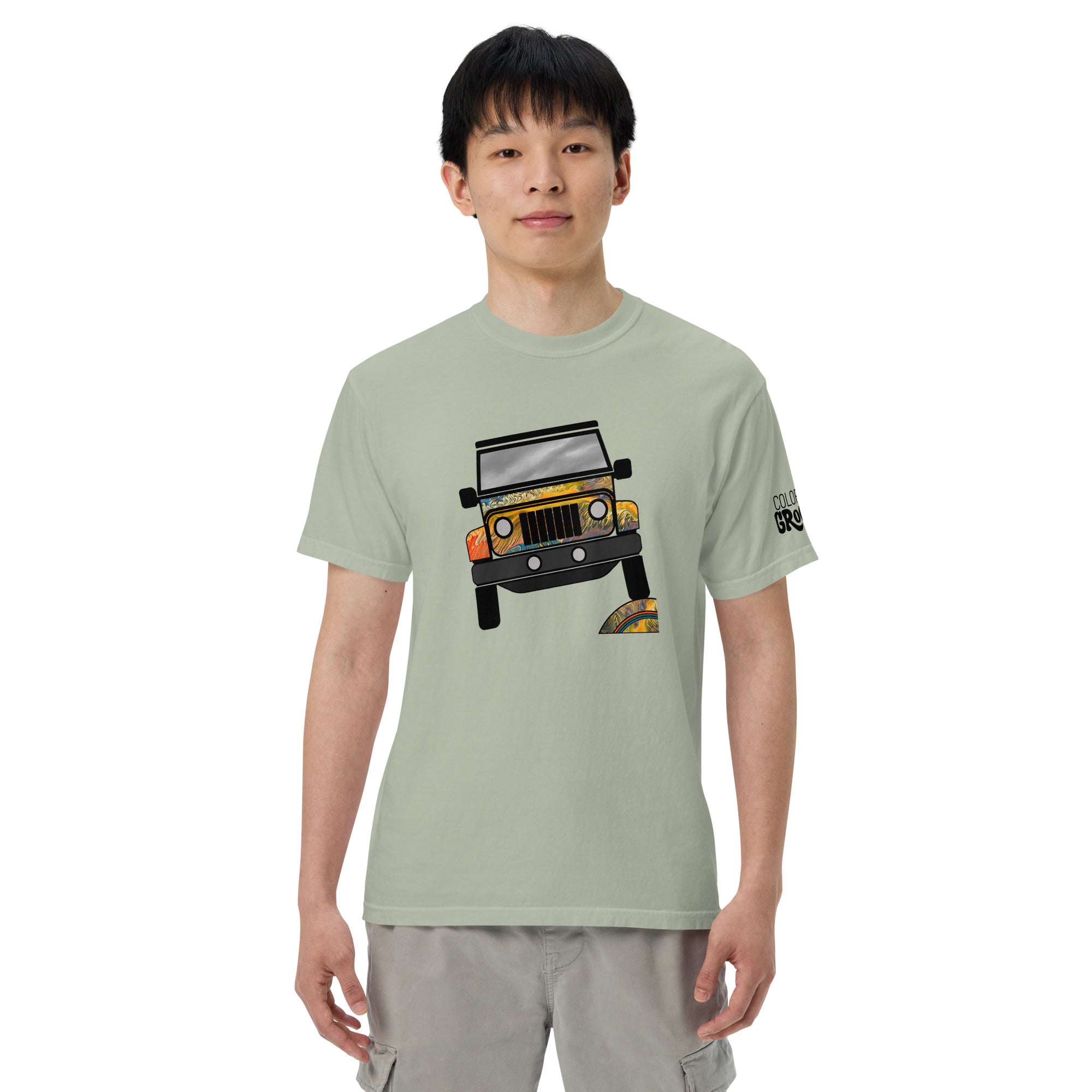 Offroad Jeep Tee - Golden Riptide