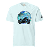 Motorcycle Groove Tee - Cellular Blues