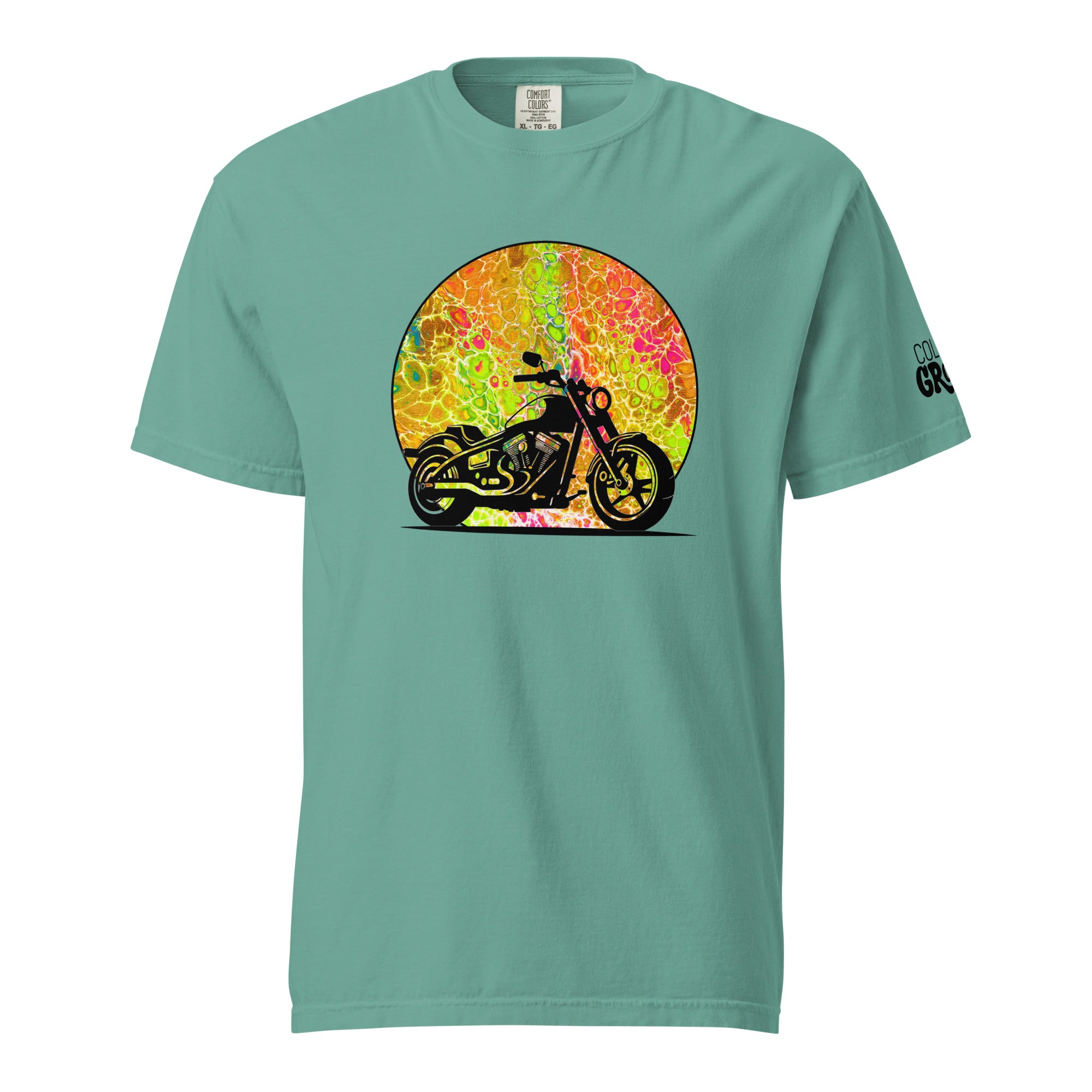 Motorcycle Heavyweight Tee - Spring Showers