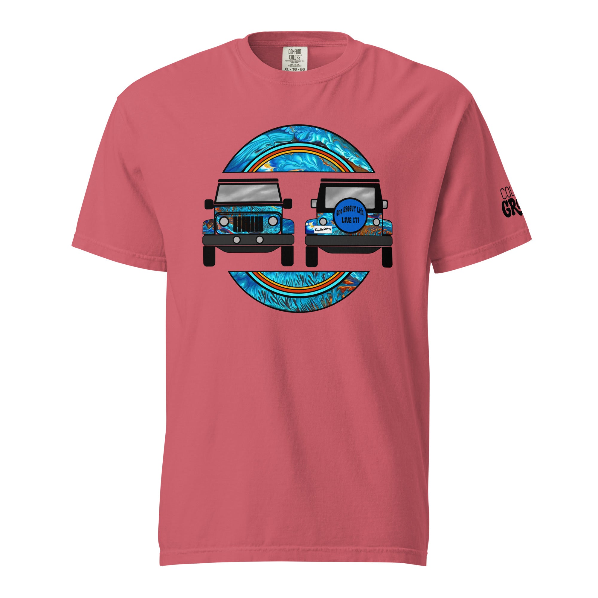 Jeep Life Heavyweight Tee - Pacific Current