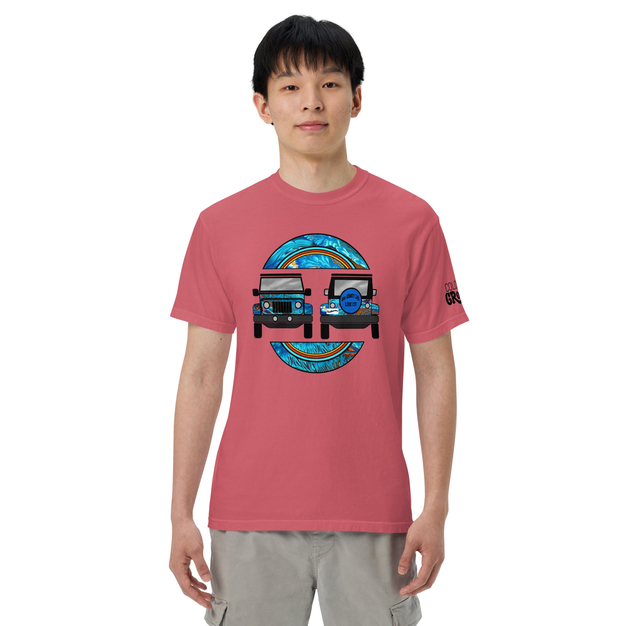 Jeep Life Heavyweight Tee - Pacific Current