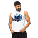 Making Waves Muscle Tee - Iris Overture