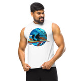 Making Waves Muscle Tee - Pacific Current