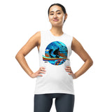 Making Waves Muscle Tee - Pacific Current