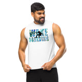 Wakeboarding Muscle Tee - Cellular Blues