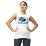 Wakeboarding Muscle Tee - Cellular Blues