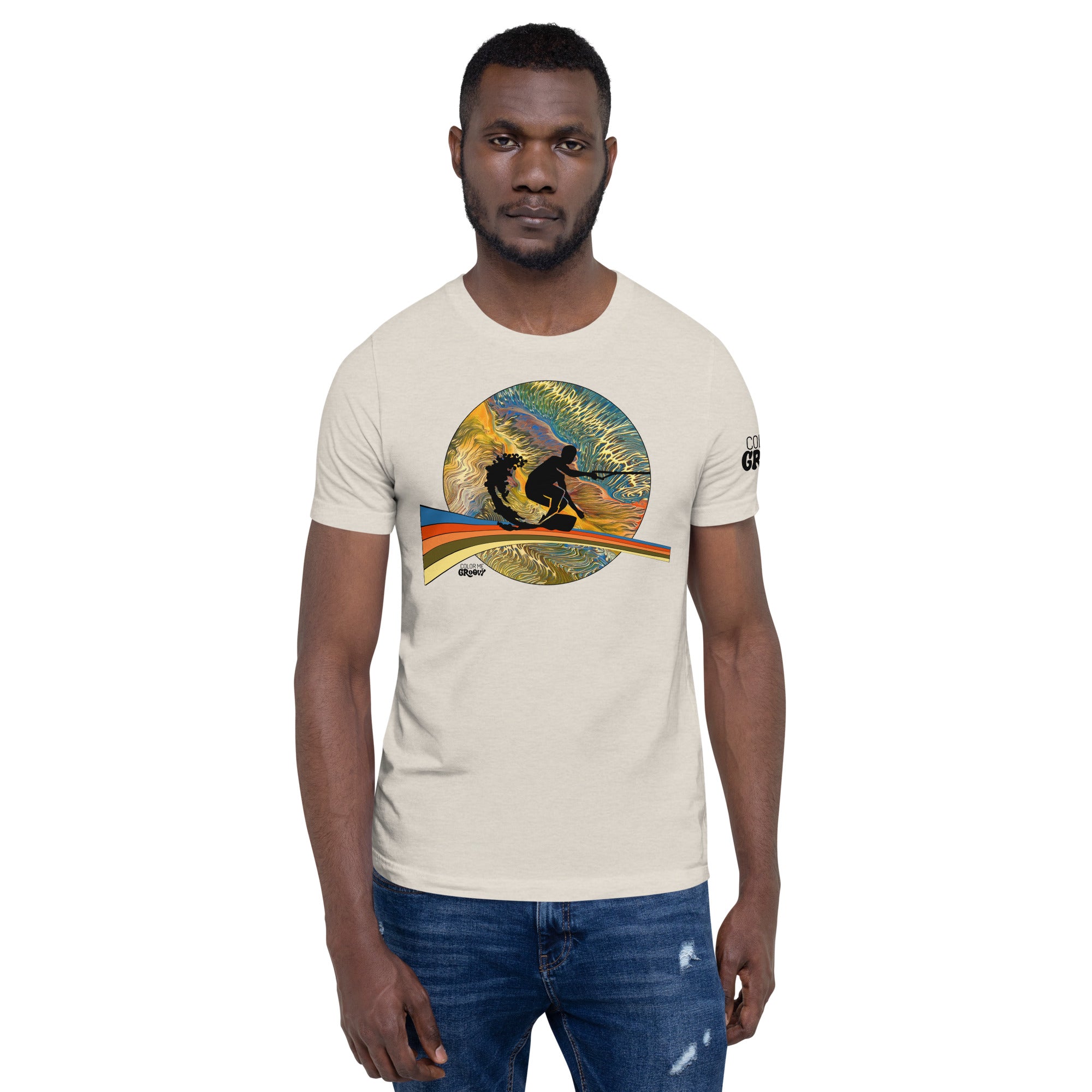 Making Waves Tee - Golden Riptide