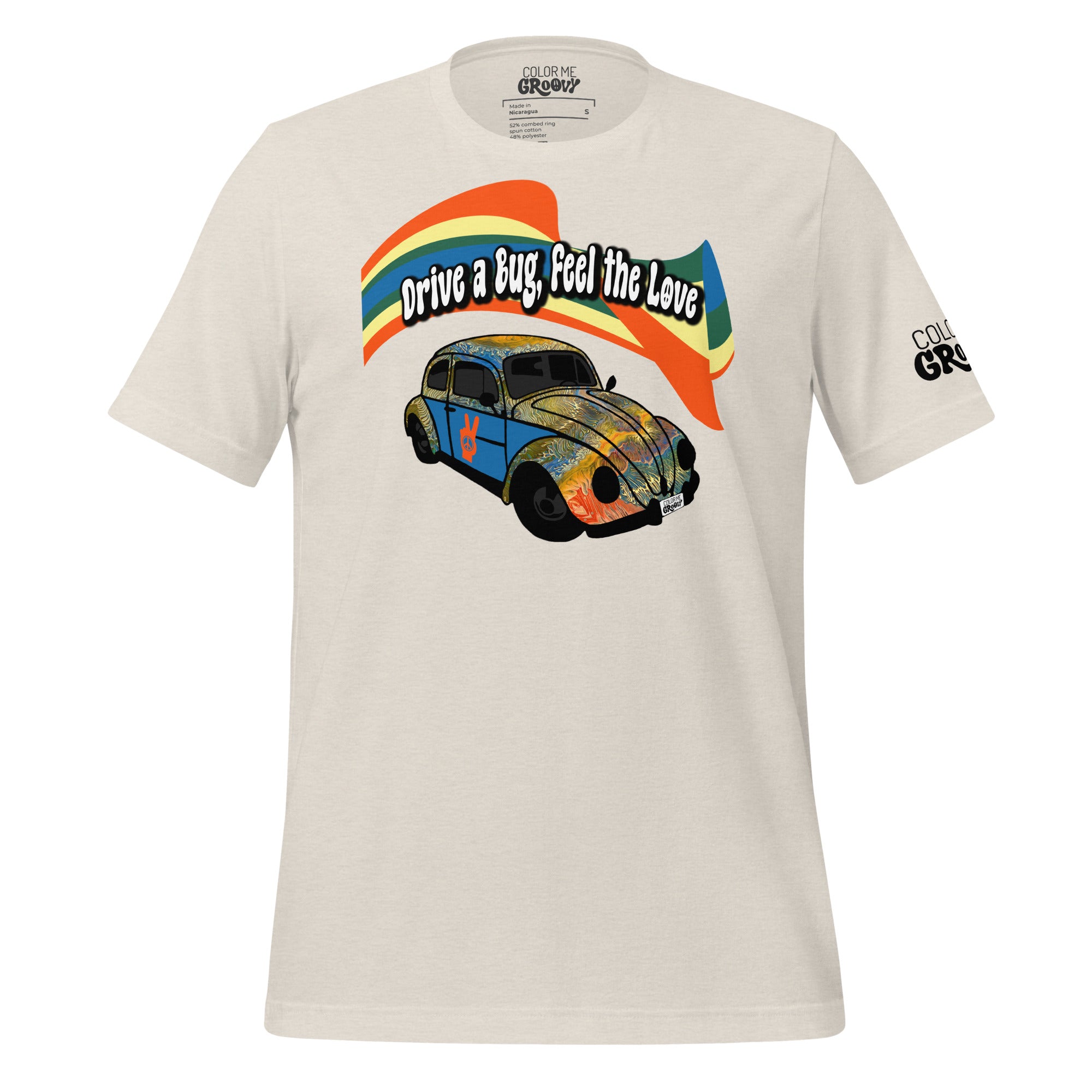 Groovy Bug Tee - Golden Riptide