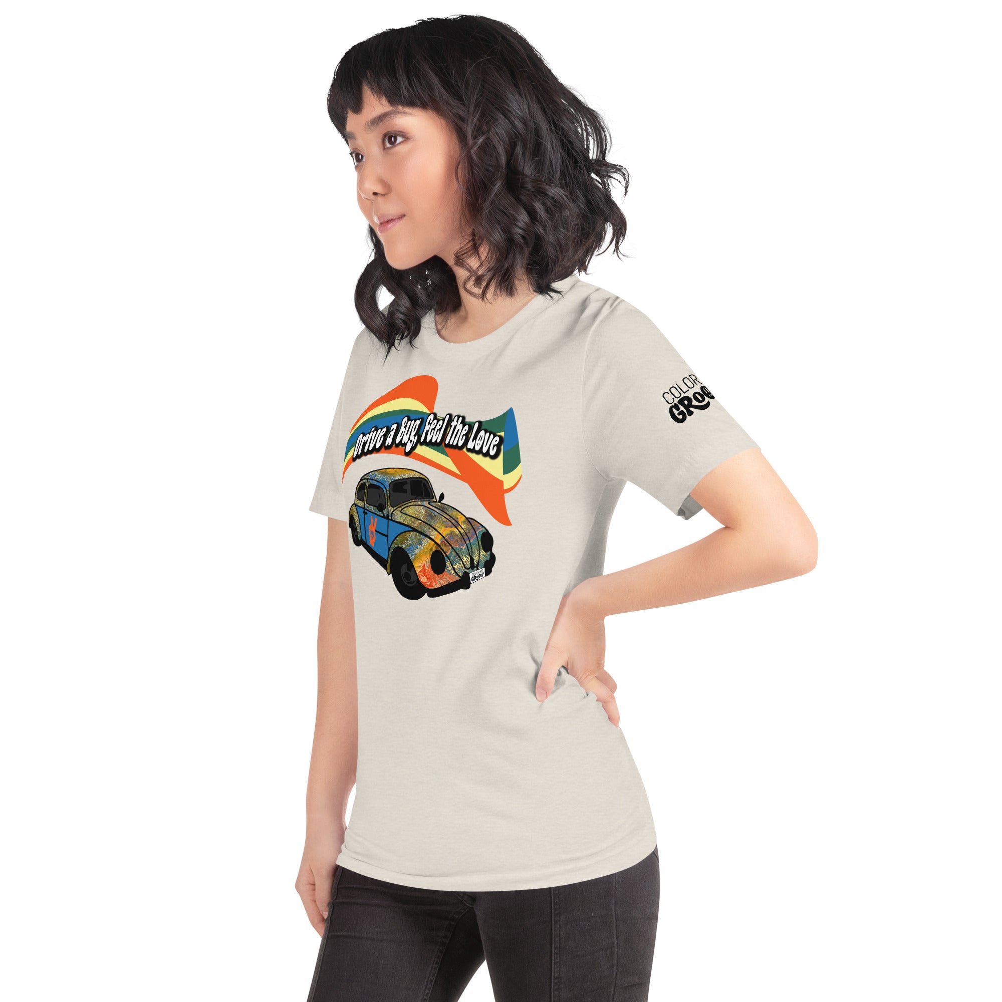 Groovy Bug Tee - Golden Riptide