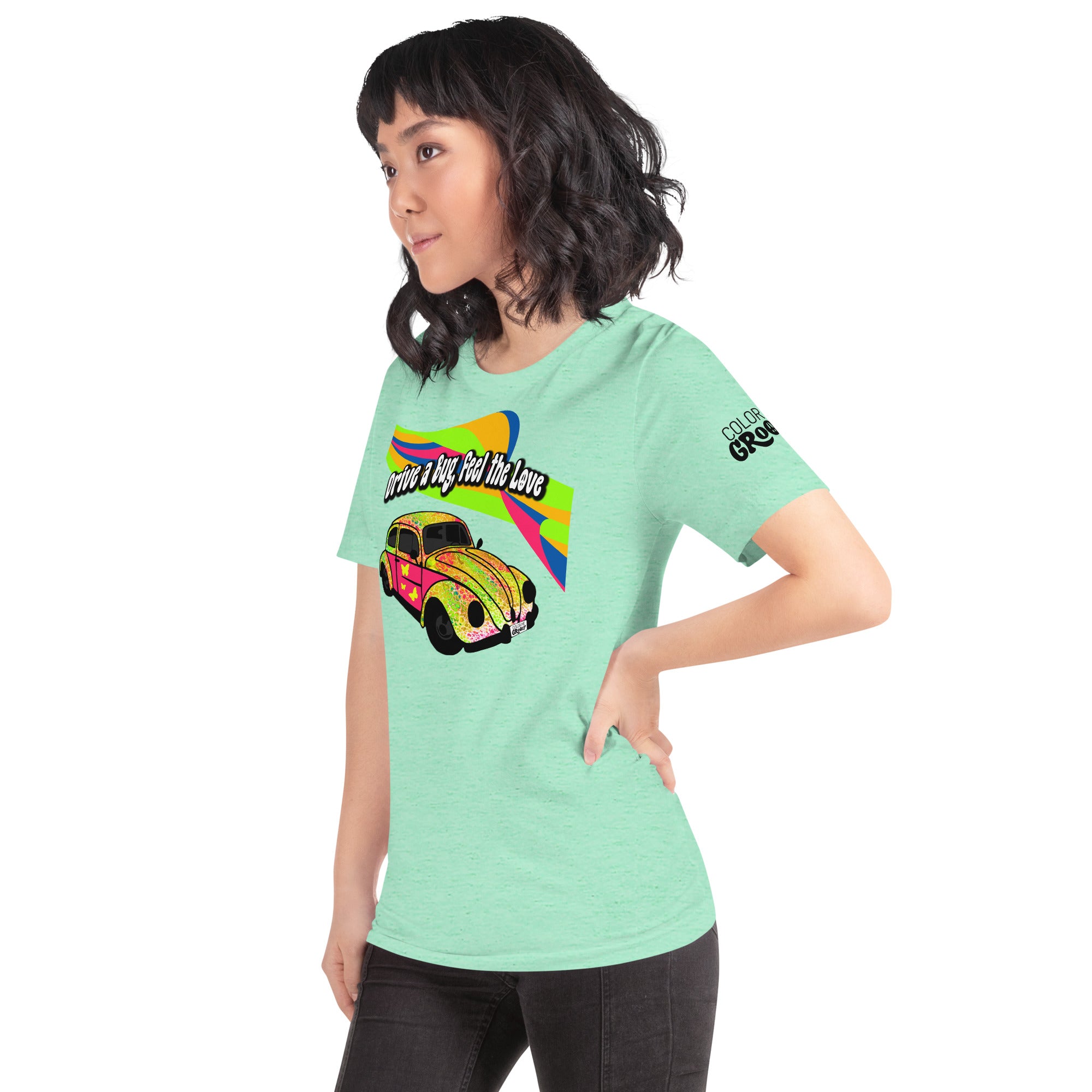 Groovy Bug Tee - Spring Showers