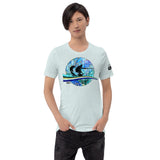 Making Waves Tee - Cellular Blues