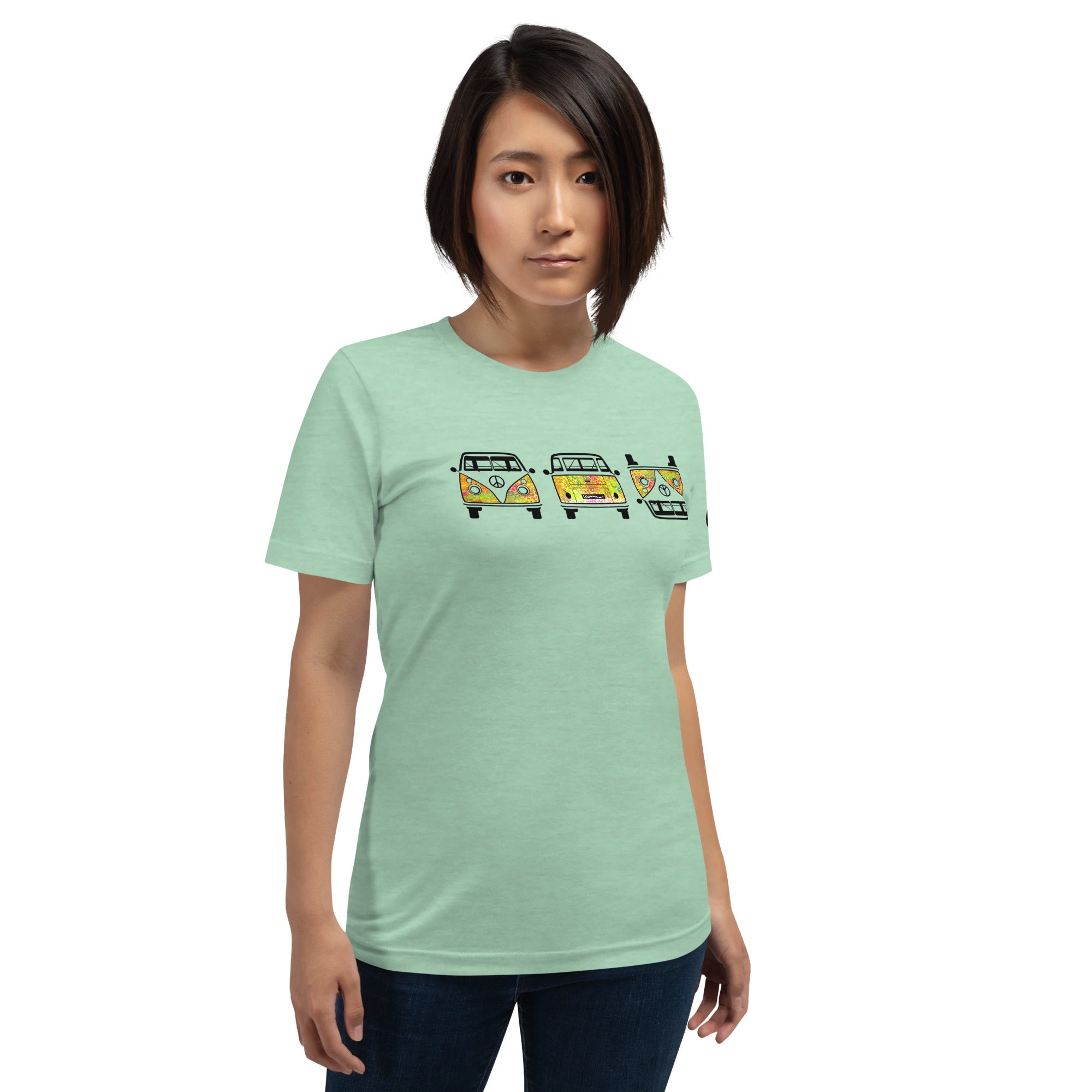 Bus Trio Tee - Spring Showers