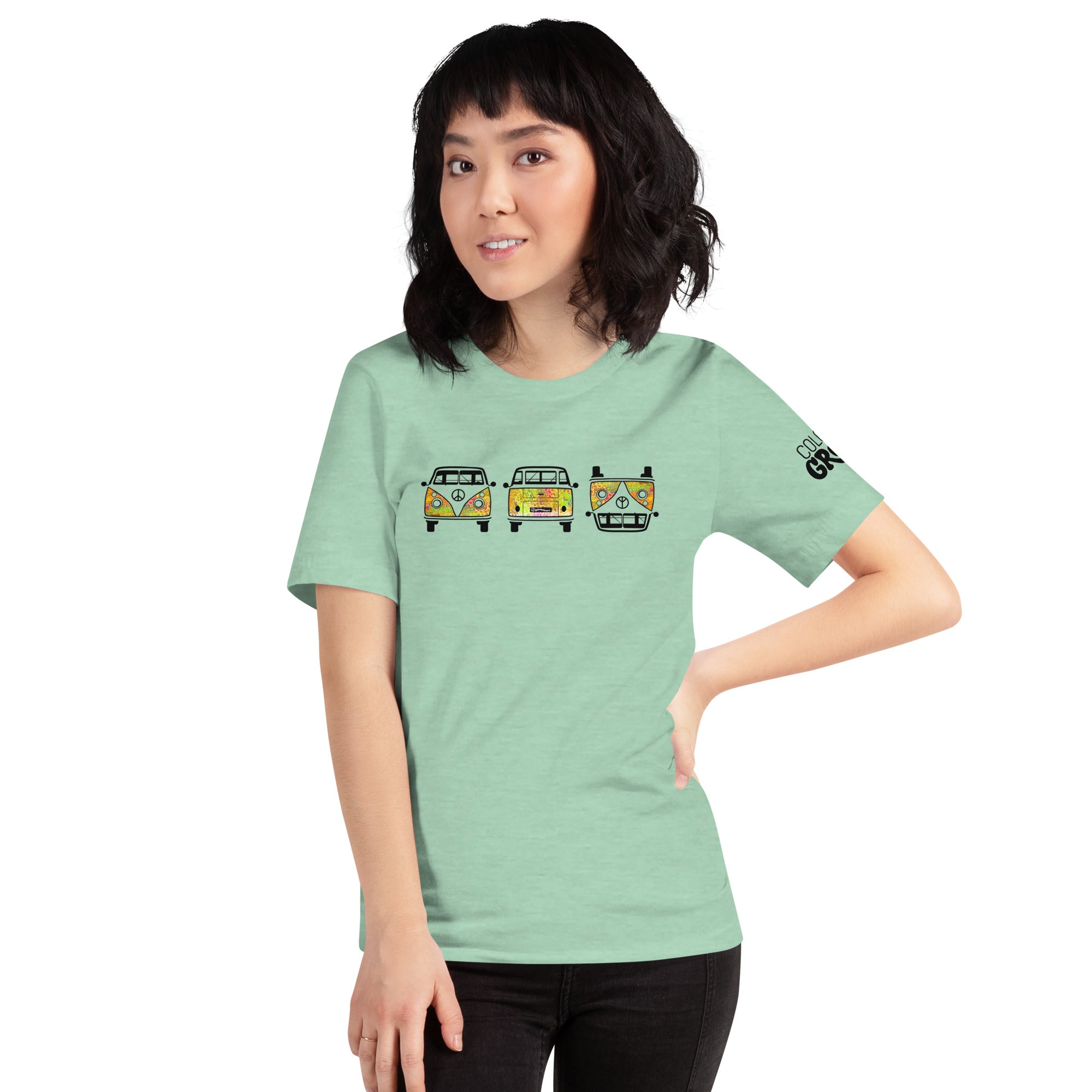 Bus Trio Tee - Spring Showers