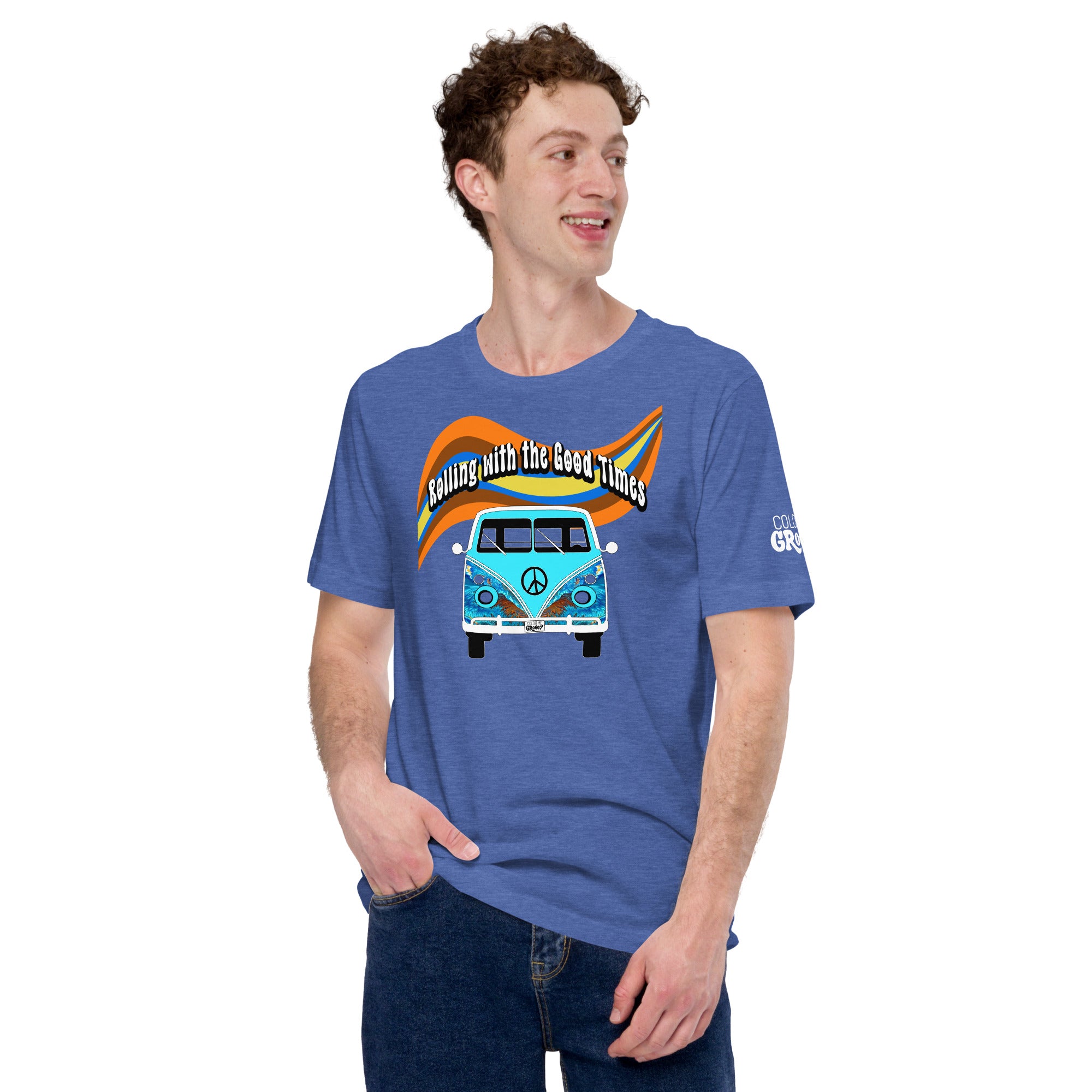 Groovy Bus Tee - Pacific Current