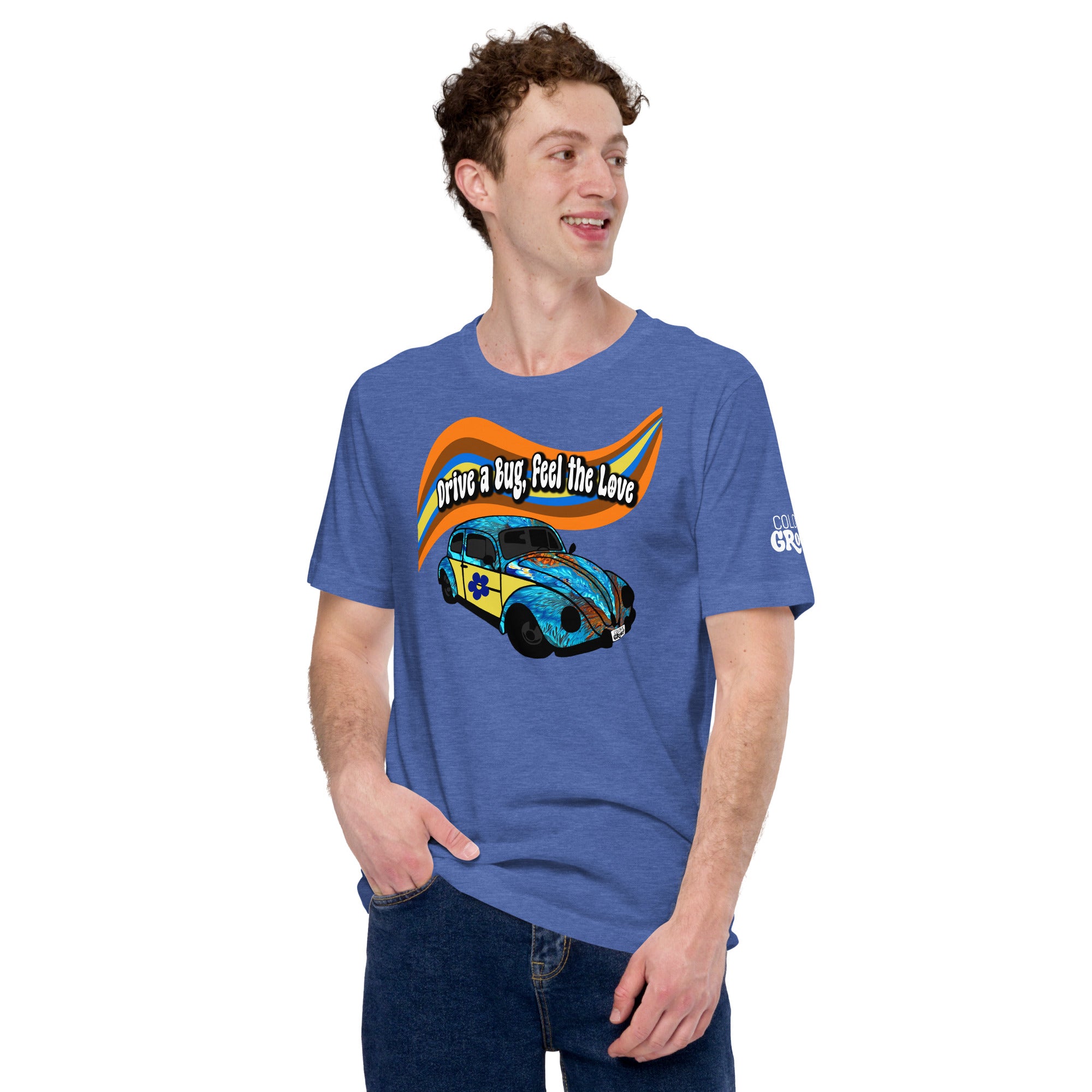 Groovy Bug Tee - Pacific Current