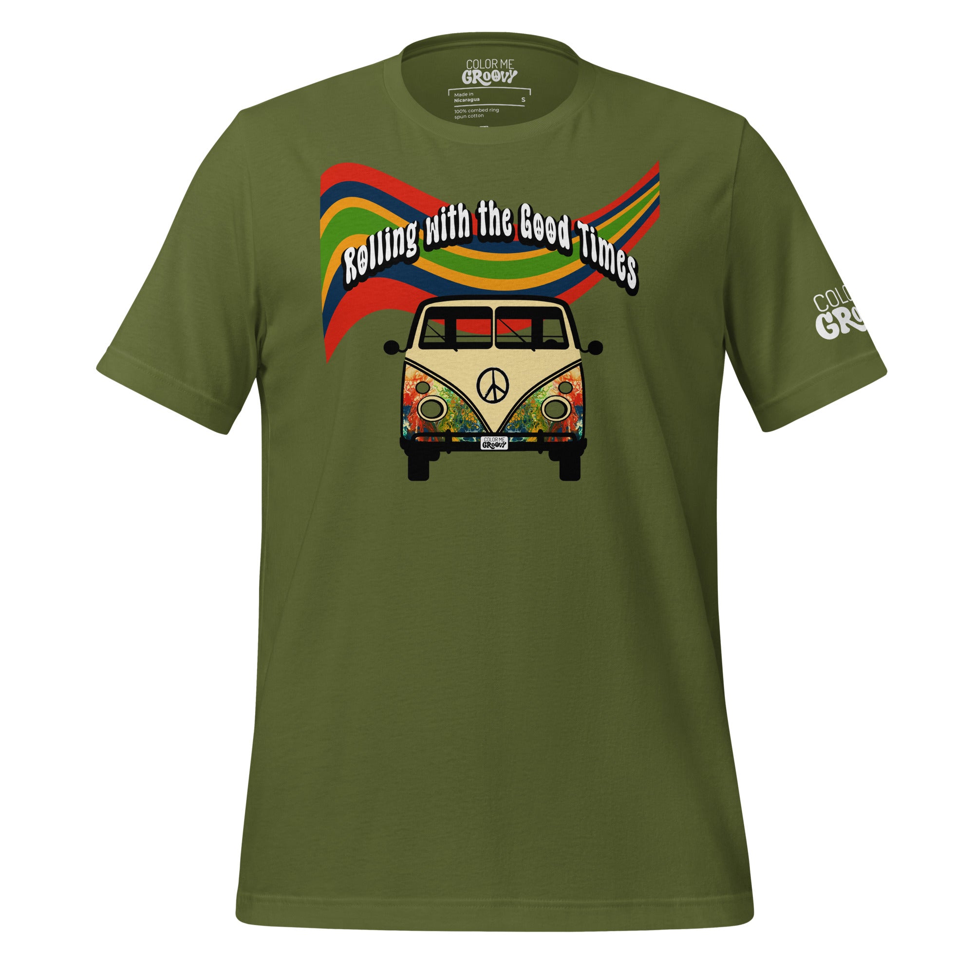 Groovy Bus Tee - Wildflowers