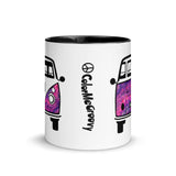 VW Van Mug - Pink Vortex