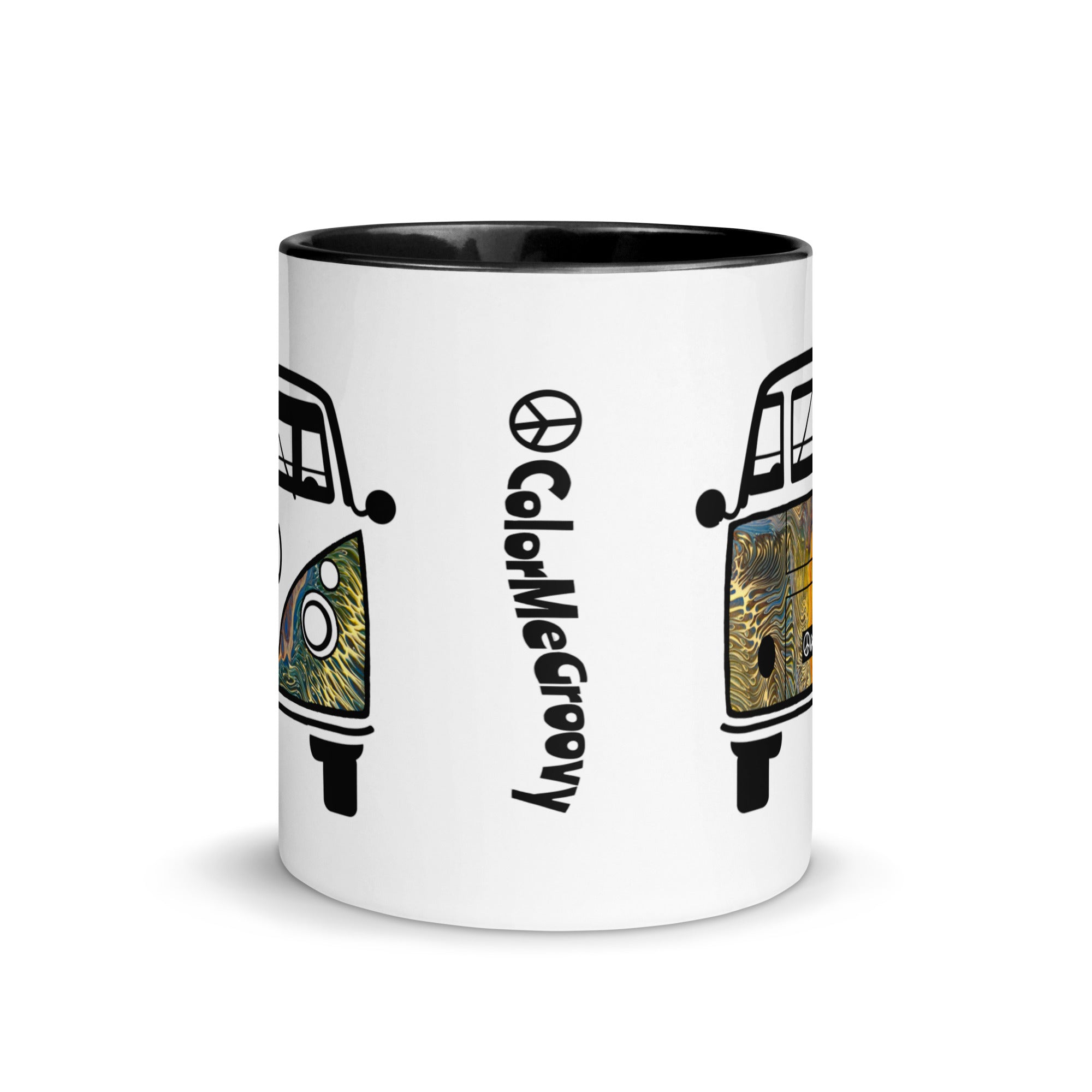 VW Bus Mug - Golden Riptide