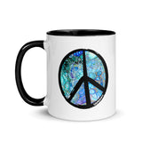 Peace Out Mug - Cellular Blues