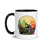 Motorcycle Mug - Wildflowers