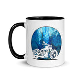 Motorcycle Mug - Water Wizard - White