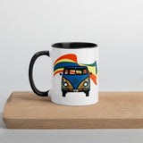 Groovy VW Mug - Golden Riptide