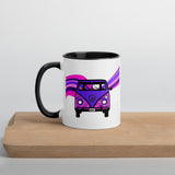 Groovy VW Mug - Pink Vortex