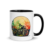 Motorcycle Mug - Wildflowers