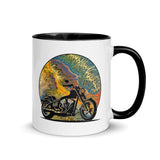 Motorcycle Mug - Golden Riptide