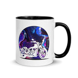 Motorcycle Mug - Thermacool - White