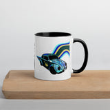 Groovy VW Mug - Cellular Blues