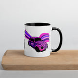 Groovy VW Mug - Pink Vortex