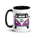 VW Van Mug - Pink Vortex