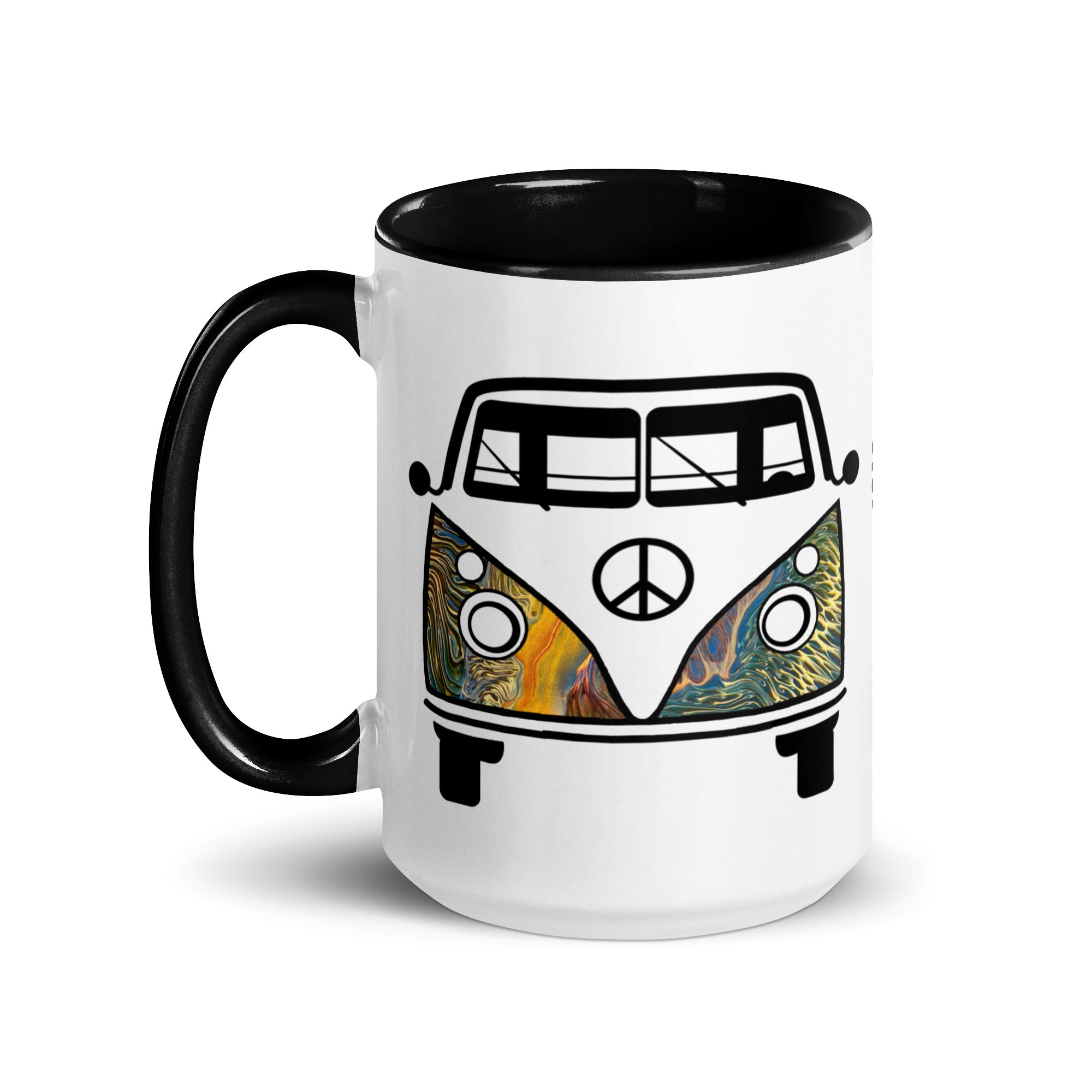 VW Bus Mug - Golden Riptide